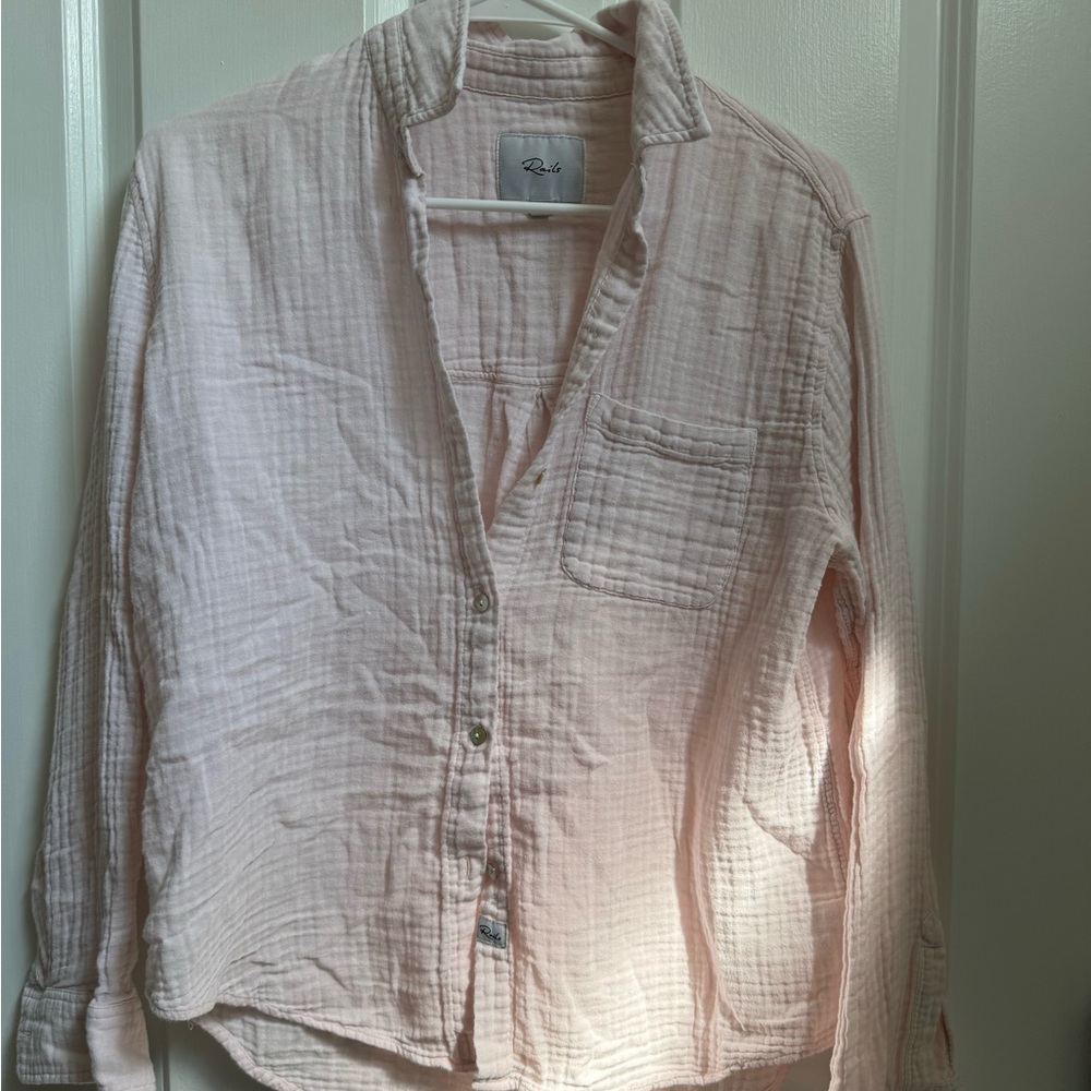 Rails Size Small Button Down Shirt - image 2